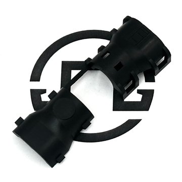 Backshell - Boot, Black, Mold - On 23-13154-643 - Freightliner