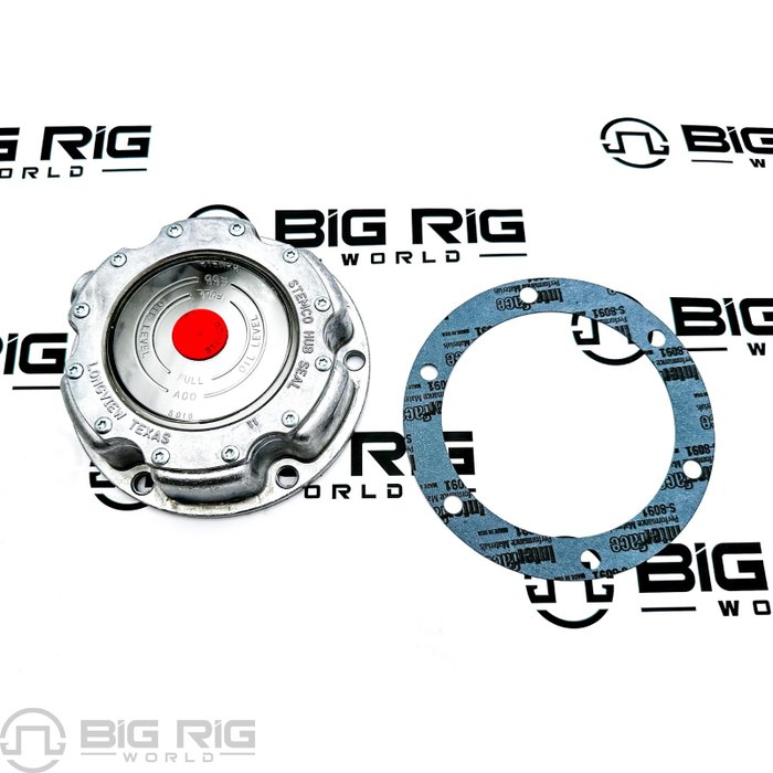 Hubcap - W/Pipe Plug 343-4249 - Stemco