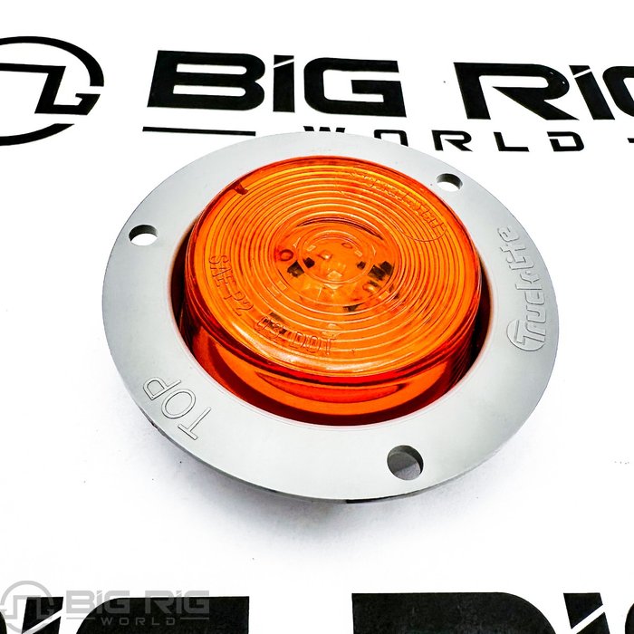 LED Signal Stat Clearance/Marker Lamp with Gray Flange 3070A - Truck Lite