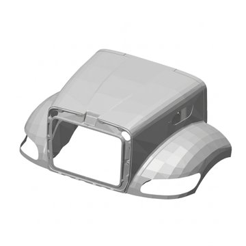 Hood Assembly- Medium Duty L29-6289-101 - Peterbilt