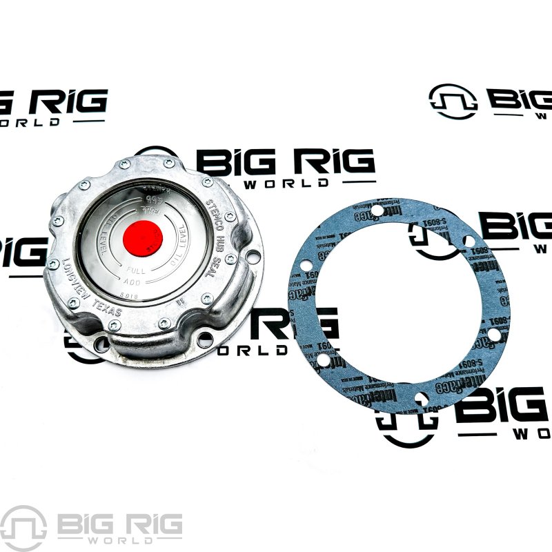 Hubcap - W/Pipe Plug 343-4249 - Stemco