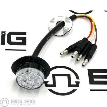 1-1/4" Clearance Marker and Flashing Warning Light M09450YCL-DC - Maxxima