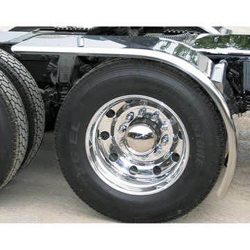 80in Standard Rollin Lo Long Half Fenders with Rolled Edge (16 Gauge) TFEN-H10 - Trux Accessories