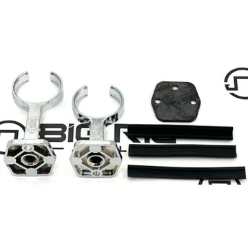 Support Kit, 1 Short And 1 Tall Chrome H00860B - Paccar
