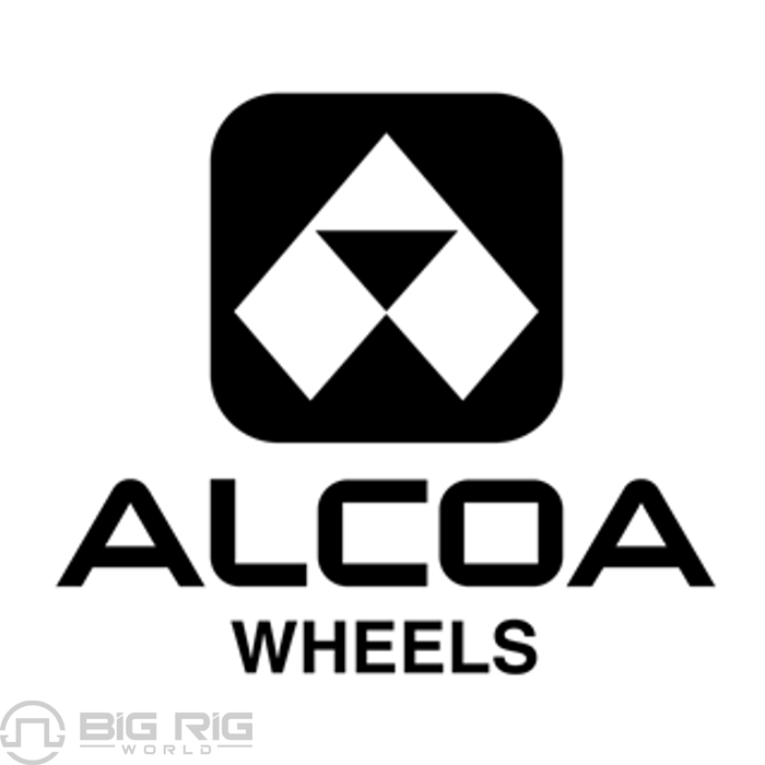 Aluminum Axle End Covers for 8-Hole, 6.5 In., 16 In. Wheels 003167 - Alcoa