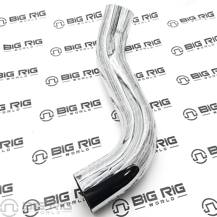 Exhaust Pipe Mbend 4 In. Steel, Chrome OD/OD K180-19879CP - Kenworth
