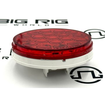 4 Inch Red Stop, Turn, Tail Round LED (19 Diode) TLED-4100R - Trux Accessories
