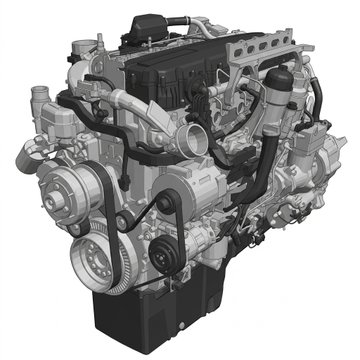 Engine - Mx - 13 New MX13COMPLETEPEX - Paccar