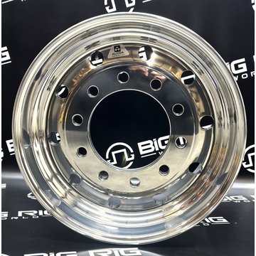 22.5 X 12.25 Alcoa Aluminum Wheel - Mirror Polish Dura-Bright Outside Only 823621DB - Alcoa