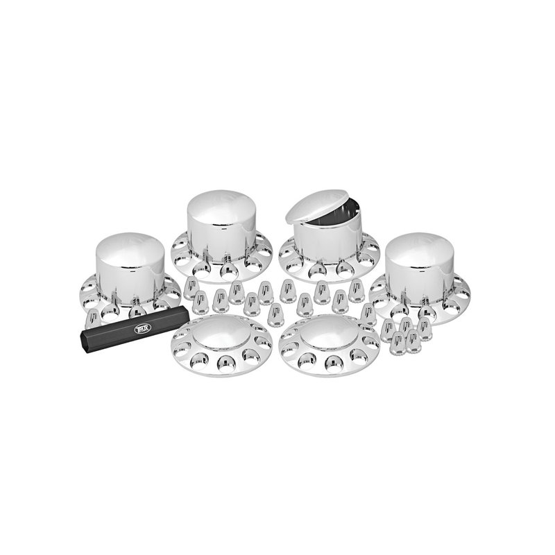 Front & Rear Hub Cover Kit THUB-C1 - Trux Accessories