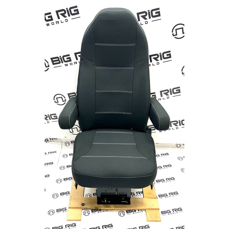 Heritage Silver Seat (Black Cloth) w/ Armrests 189800FA631 - Seats Inc.