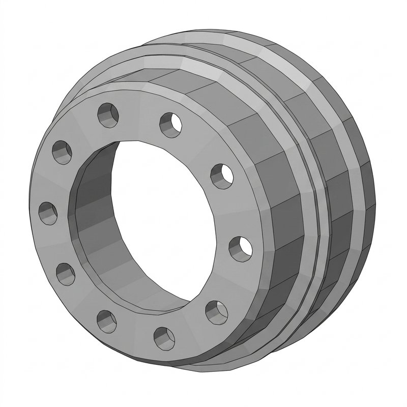 Drum Brake 16.5X5, Paccar Truturn 10020147 - Conmet