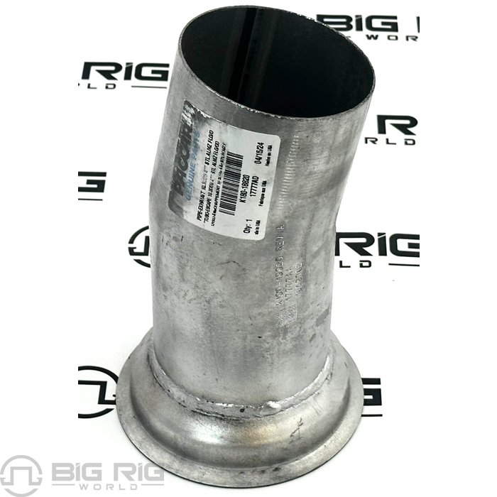 Pipe - Exhaust 10.3 Deg. 4 In. SLT ALMZ FLG/OD K180-18820 - Kenworth