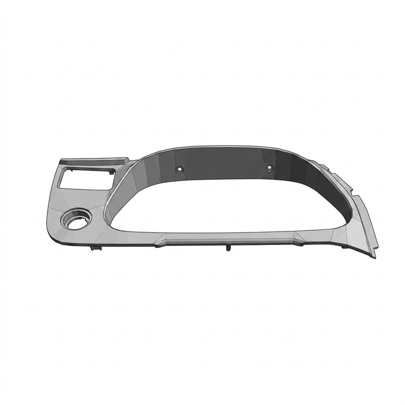 A-Panel Dash Assembly, Gunmetal S64-6119-0681611 - Peterbilt