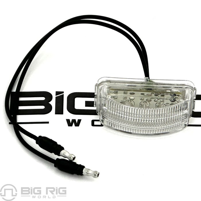 LED 15 Series License Lamp Kit, 12 Volt, Black Bracket 15227 - Truck Lite