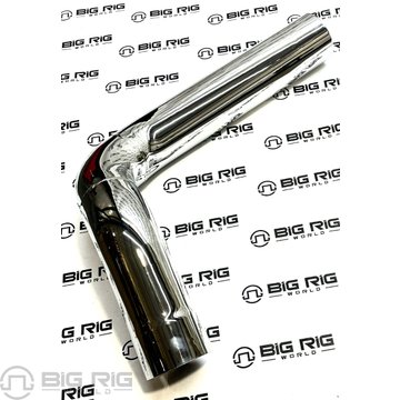 Pipe-Exhaust Mbend 5" Stl Lh Chr Od/Id M66-1714C - Kenworth
