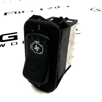 Engine Fan Rocker Switch Double Pole with LEDs 16-091217C8EEF1A11 - Peterbilt