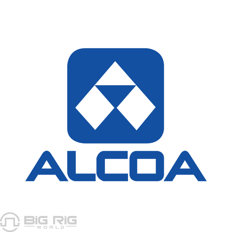 Alcoa Chrome Hub & Nut Cover Kit - Dual Rear Axle  076189-077189K2T - Alcoa