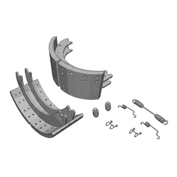 Reman Brake Shoe Kit 16.5X7 E2 PR20K RK4709E2PR20M - Meritor