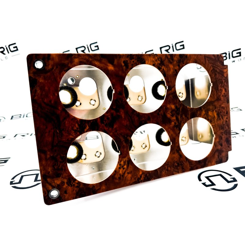 Gauge Panel Assembly - Rosewood Q43-1059-8 - Kenworth