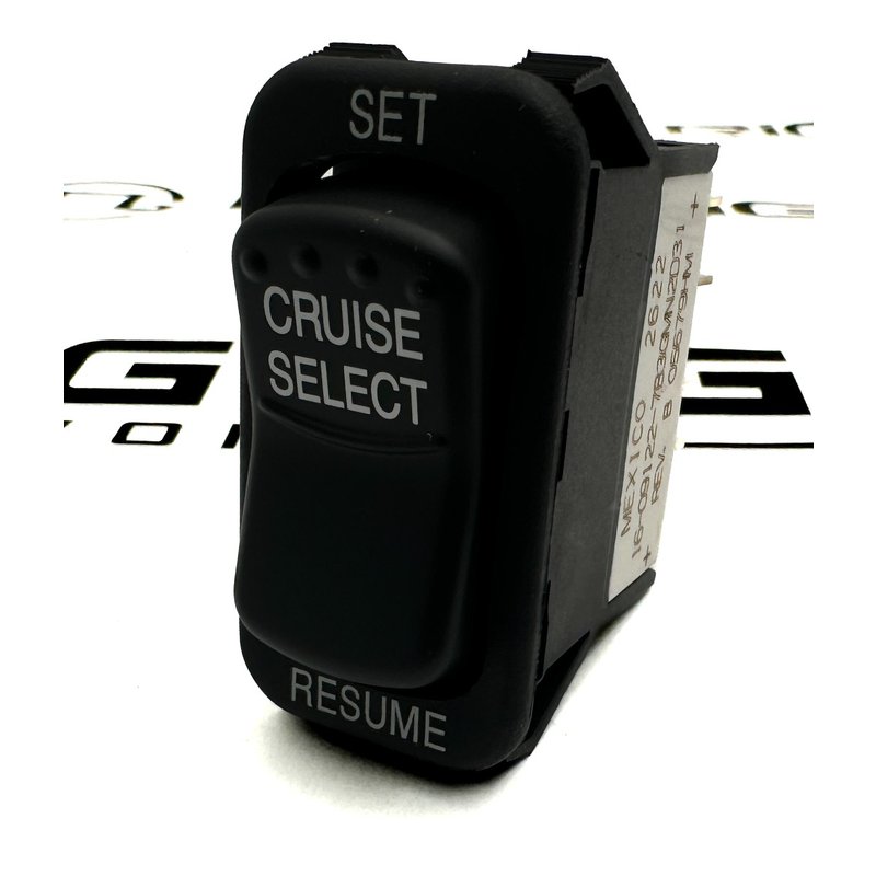 Cruise Control Switch - Single Pole with LEDs 16-091227B3GMN2D31 - Peterbilt
