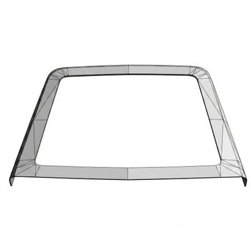 Crown Assembly - SBFA Tilt Grille L29-6087-100 - Peterbilt