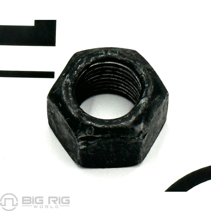 Lock Nut, Hex, Zinc, Alluminium, Black, M16X1.5 23-14072-116 - Freightliner