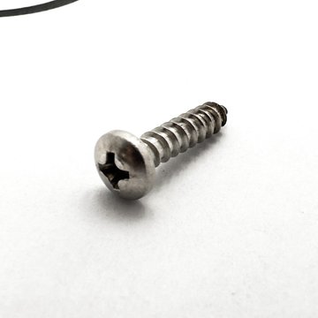 Pan Head Screw #8 x 3/4 Heavy Duty Cross Stainless Steel HWC00217 - M&M Fastener