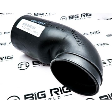 90-Degree Molded Rubber Air Intake Pipe with Logo D66-1103-254 - Paccar