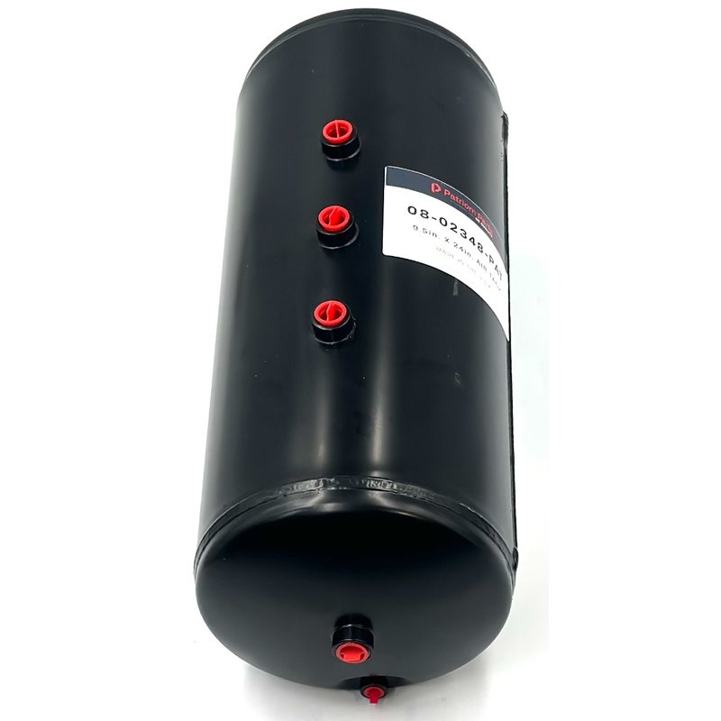 Peterbilt Air Tank 24 In x 9.5 In. 08-02348-PAT - Patriom
