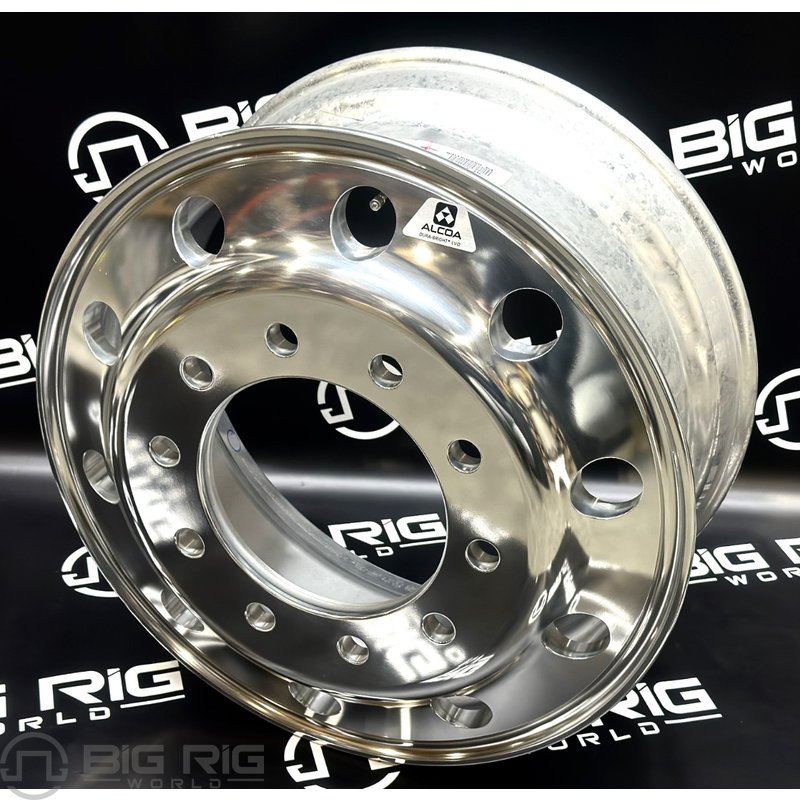 22.5 X 9.00 Alcoa Aluminum Wheel - Mirror Polish Dura-Bright Outside Only 89U641DB - Alcoa