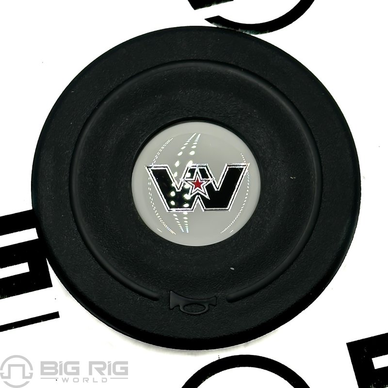 Electric Horn Button With Western Star Logo 14-19539-001 - Freightliner