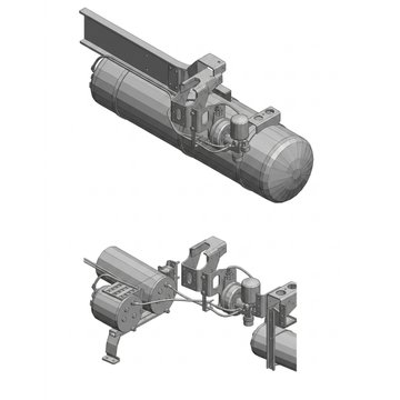 Fitting, Air, Tee, Push To Connect, 1/2 X 1/4 X 1/2 2040775C1 - International