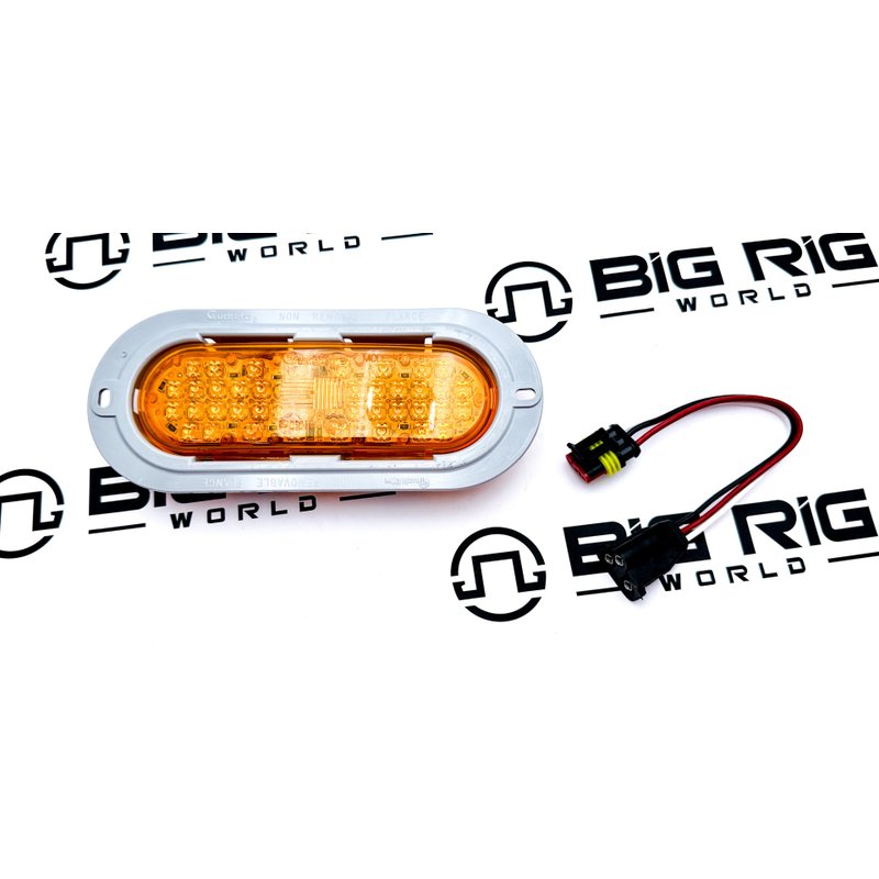 LED 60 Series F/P/T Gray Flange Kit 60096Y - Truck Lite