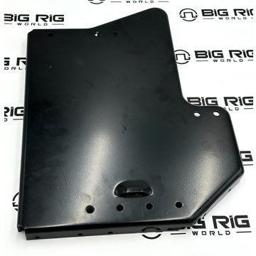RH Battery/Tool Box End Plate, Aluminum N64-1018-0000001R - Kenworth