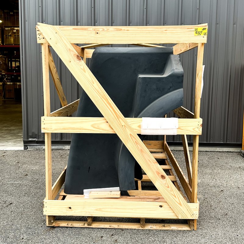 Kenworth T880 / C550B Fiberglass Hood Shell without Hardware K146-1062-00SPL - Kenworth