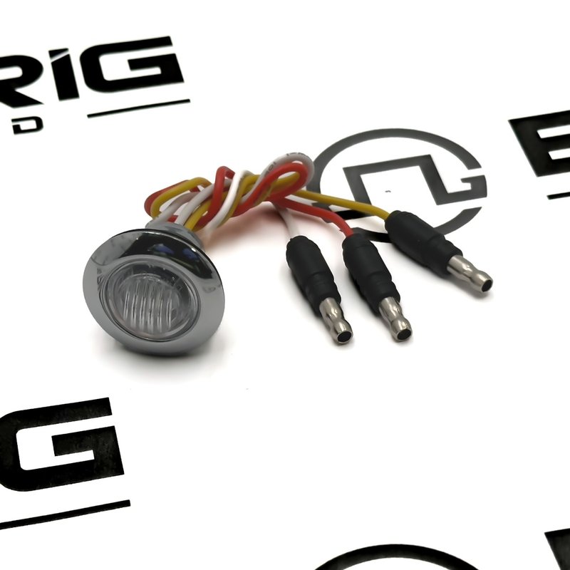 Light - LED 3/4 In Dual Button Amber/Green TLED-BX3AG - Trux Accessories