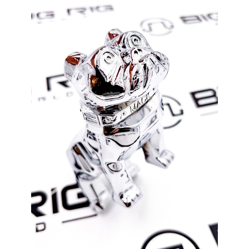 Silver Mack Bulldog Ornament 24841758 - Mack