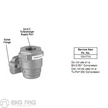Inlet Regulating Valve 104171 - Bendix