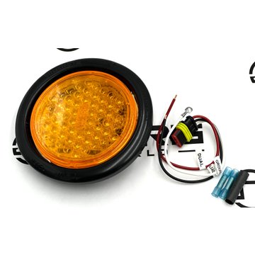 LED 44 Series Strobe Grommet Mount 44101Y - Truck Lite