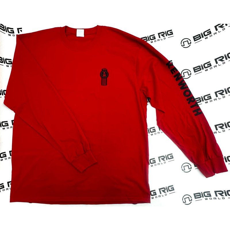 Kenworth Achiever Long Sleeve Tee Red Extra Large 1545168-04 - Kenworth
