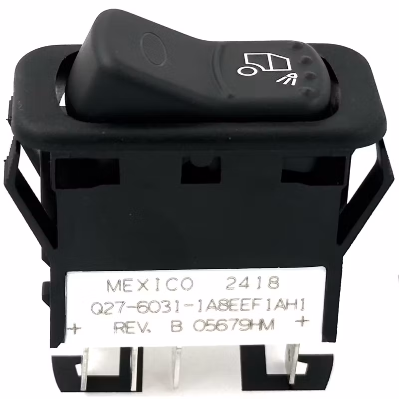Peterbilt Loadlight Single Pole Rocker Switch with LEDs Q27-60311A8EEF1AH1 - Peterbilt