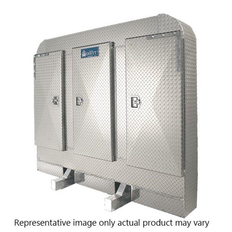 3 Door Deep Drop Enclosure Headache Rack 68X86 W/390P 319390MTQ - Merritt Equipment