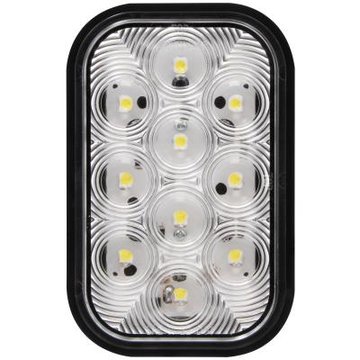Rectangular White Back-Up Light 10 LED M42213-A - Maxxima