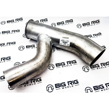 Pipe - Exhaust Y 5 In. - 4 In. SS ALMZ M66-2954 - Kenworth