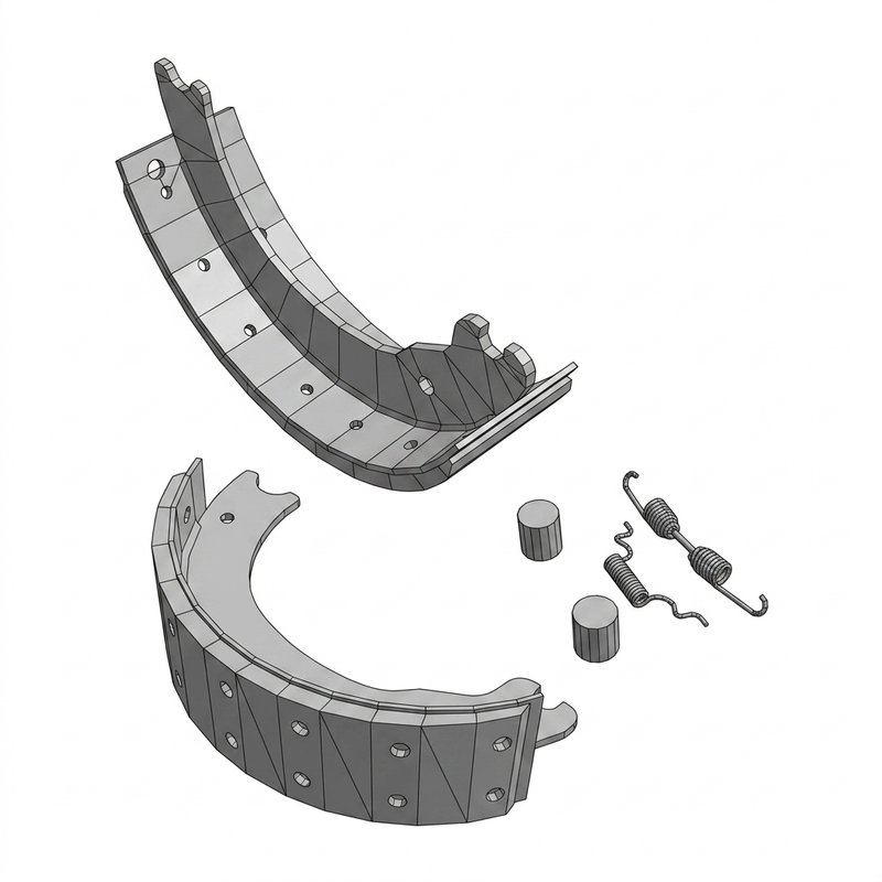 Reman Brake Shoe Kit 15X4 PR23K RK1443EPR23M - Meritor