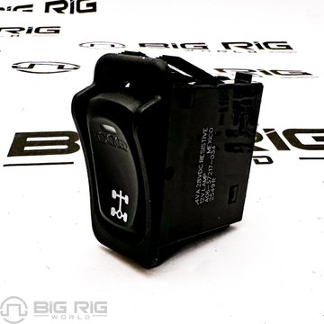 Switch -Rocker, Guarded, Rear Wheel Lock A06-37217-034 - Freightliner