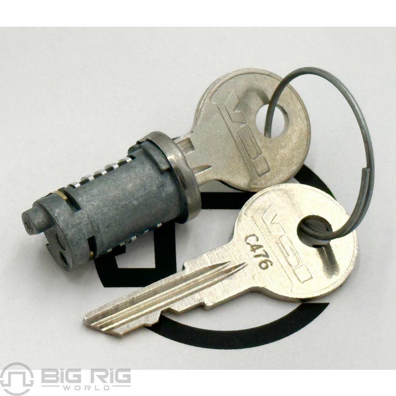 Cylinder - Lock W/Keys - Random Key Code 608043 - OEM - Paccar