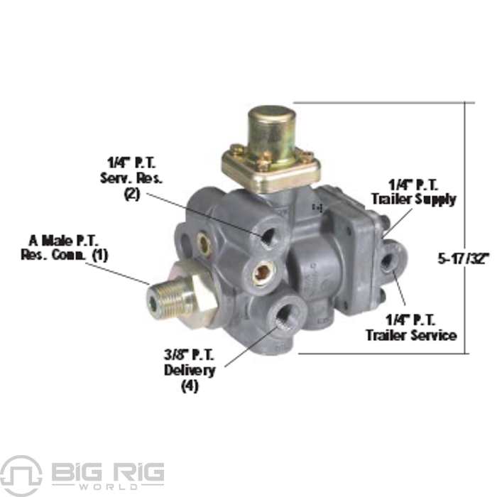 Valve - SR-2 K033216 - Bendix