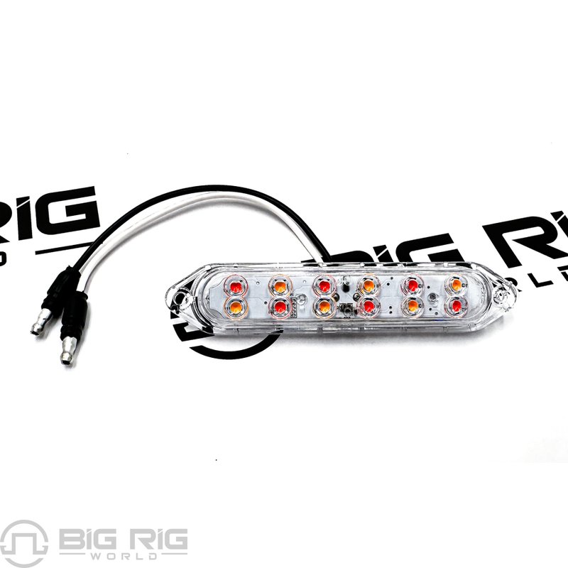 61 Series, LED, Auxiliary, Brake-Activated Warning Light 61500R - Truck Lite